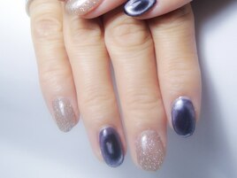 マグネットシンプルネイル