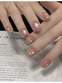 ザ ワン 大須店(THE ONE)の写真/ワンカラー3,980円◆+1000円でラメワンカラー・マグネットワンカラーもOK!シンプルだけど手抜き感ゼロ♪