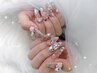 【HAND】アートネイル(10本まで)¥8,800→¥7,700