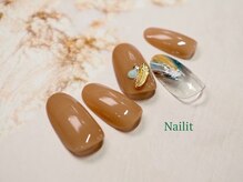 ネイリット 銀座(Nailit)/フェザーネイル　¥8800【¥9680】