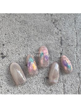 ネイルサロンクリアヴィラ(nail salon clear villa)/trend designコース¥8990