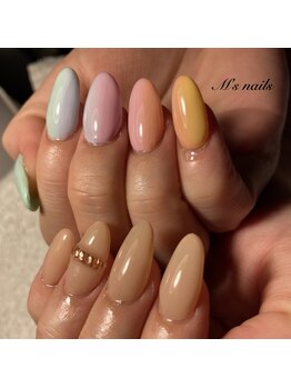 エムズネイル サベージ(M's nails Savage)/縦グラデーションネイル♪