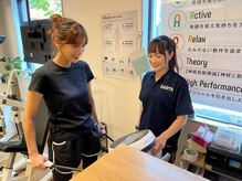 アースフィットネス(EARTH FITNESS)の雰囲気（InBody測定で、栄養状態、脚長差、身体のバランスを確認(^^)/）