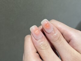 チークネイル+パーツ330円/個