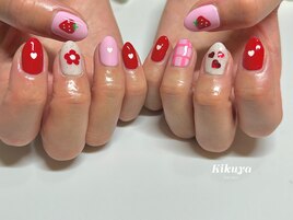 ピンクネイル