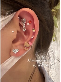 スリール(sourire)/耳ツボジュエリー