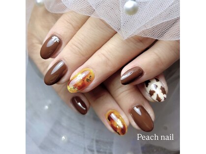 ピーチネイル(Peach nail)の写真