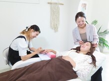 まつ毛パーマ＋美眉wax＋ネイル同時で施術時間約2時間！要予約◎