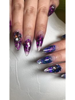 クロスネイル 渋谷店(CROSS nail)/海外風ショートスカルプ