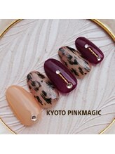 ピンクマジック(PINKMAGIC)/レオパードネイル
