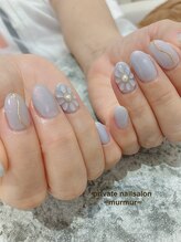 プライベート ネイルサロン マーマ(murmur)/ぷくぷくフラワー