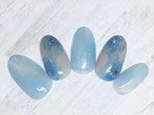 アルセア 上野御徒町店(Alcea)/マーブル　キラキラ　ニュアンス