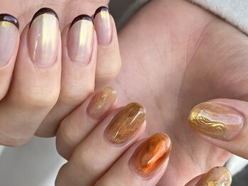 グレースネイルファクトリー(grace'nail factory)/フィルイン/ニュアンスネイル