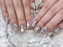 ミラーネイル×クロスパーツ