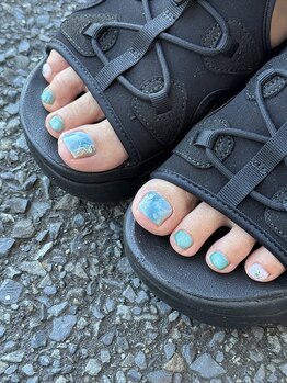 爽やかグリーン