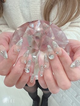 ジューシーネイル 天神店(Juicynail)/ガラスフレンチ