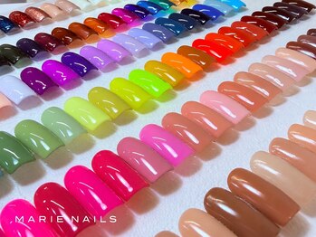 マリーネイルズ 表参道店(MARIE NAILS)の写真/★HANDワンカラーご新規￥4400！JNA1級以上と認定講師在籍！当日予約OK/持ち込みアートも大歓迎♪１week保証