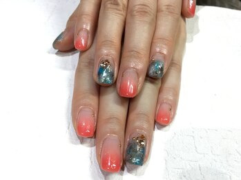 ネイルアンドアイラッシュ アール(ar)/デザインコース一例