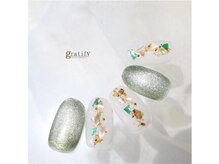 グラティフィー なかもず店(gratify)/【マグネット×シェルネイル】