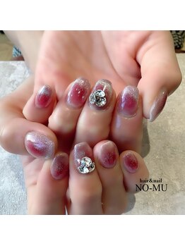 ノーム ネイル(NO-MU)/チーク×マグネットフレンチ