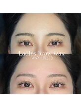 ミチビキ(導氣 MITIBIKI)/WAX＋間引き/ナチュラル眉