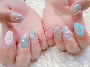 ラルネイル 大宮(Lull. nail)/#モチーフネイル#ガーリー