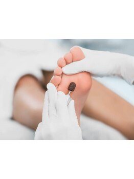 角質ケアができるサロン