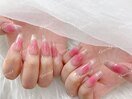 チークマグネットフレンチネイル