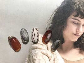 ヒョウ柄ネイル　90分コース