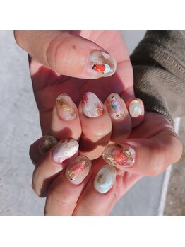 ピピランチェ(PIPIRANCHE)/春ジオラマネイル