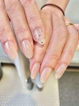 エムスラッシュ 横浜元町店(M.SLASH)/パラジェル　ヌーディーネイル