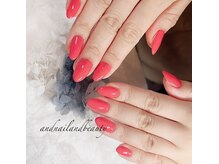 アンドネイルアンドビューティー(&NAIL and Beauty)/パッキリワンカラー！