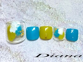 定額ネイル　6600円　D‐027