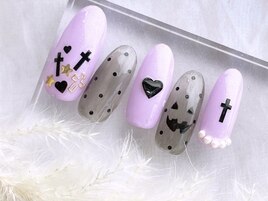 ハロウィンネイル￥6980