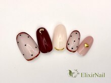 エリクサーネイル 池袋(Elixir Nail)/定額a シンプル/クーポン使用