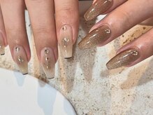 アイネイルズ 渋谷店(I nails)/【Kana.y】ブラウンチークマグ
