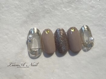 リアーナネイル(LianA Nail)/ミラーデザイン
