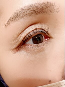 ギャラクシービューティー(galaxy beauty)/まつげパーマにエクステ追加