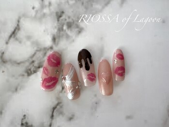 リオッサ オブ ラグーン(RIOSSA of Lagoon)/バレンタインネイル