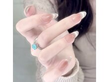 バイムーンサロン(By Moon Salon)/チークマグネットネイル