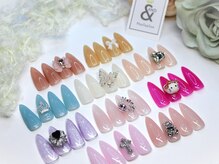 アンドネイル(AND Nail)/ワンカラー＋パーツ2本付