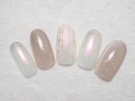 マグネット×グラスネイル