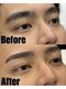 ファースト(1st)の写真/【メンズ眉毛】眉毛のお悩みはプロにお任せ！間引き×ワックスで清潔感UP◎骨格に合わせた似合わせ眉毛へ！