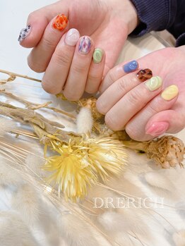 ネイルサロン ドレリッチ 大宮店(drerich)/カラフルアート