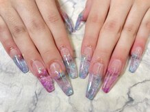 アクア ライズ 上大岡店(Aqua Rise)/クラッシュネイル