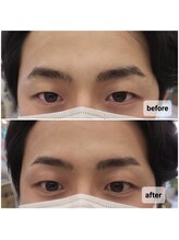 メンズビューティーカフェザパーム 大阪梅田(MEN'S BEAUTY CAFE×THE PERM)/メンズ眉毛Wax＆眉毛パーマ