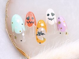 ハロウィンネイル￥7980
