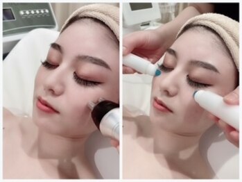 ビューティーサロンリノ 三宮店(Lino)の写真/国内希少の目元特化・フェイシャルサロン【目元クマ撃退＋小顔リフト60分】目元だけでなく顔全体の印象度UP