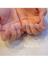 フィオーレ(fiore)/ゴールドミラー 干支 蛇ネイル