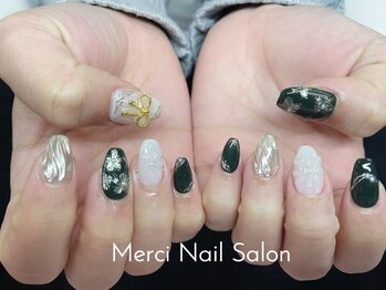 メルシー(Merci)/卒業式ネイル